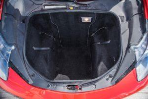 red ferrari 458 italia trunk