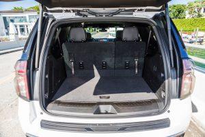 white chevy suburban trunk