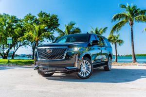 Cadillac Escalade available for rent in Miami by Rent & Paradise Exotic & Luxury Car Rental