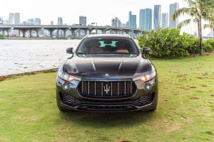 front view of Maserati Levante Q4 Rental In Miami