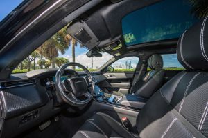 Range Rover Velar Black interior