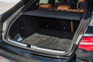 trunk space of the Mercedes Benz GLE SUV being rented by Rent & Paradise Exotic & Luxury Car Rental